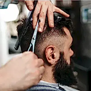 mens haircut ashburn